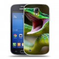 Дизайнерский пластиковый чехол для Samsung Galaxy S4 Active Змеи