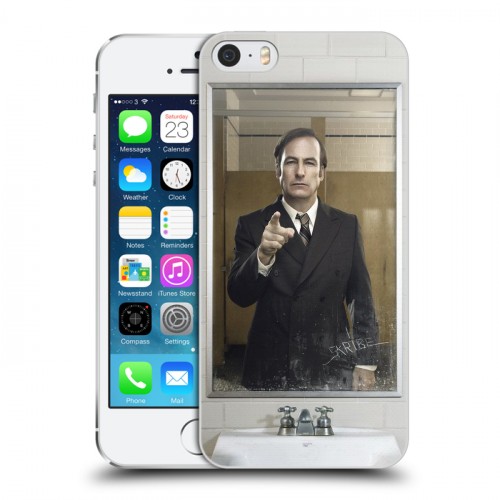 Дизайнерский пластиковый чехол для Iphone 5s Лучше позвони Солу