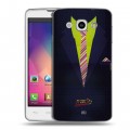 Дизайнерский пластиковый чехол для LG L60 Лучше позвони Солу