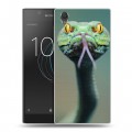 Дизайнерский пластиковый чехол для Sony Xperia L1 Змеи