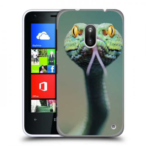 Дизайнерский пластиковый чехол для Nokia Lumia 620 Змеи