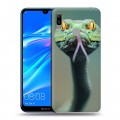 Дизайнерский пластиковый чехол для Huawei Y6 (2019) Змеи