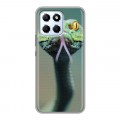 Дизайнерский силиконовый с усиленными углами чехол для Huawei Honor X6 Змеи
