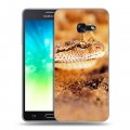 Дизайнерский силиконовый с усиленными углами чехол для Samsung Galaxy A3 (2017) Змеи