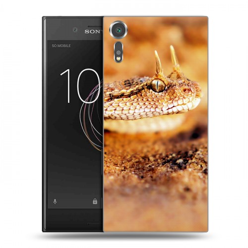 Дизайнерский пластиковый чехол для Sony Xperia XZs Змеи