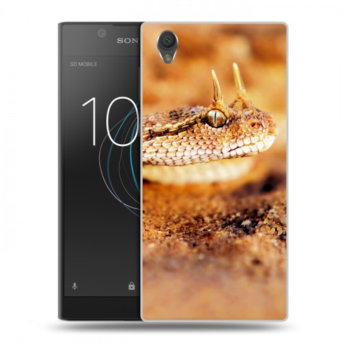 Дизайнерский пластиковый чехол для Sony Xperia L1 Змеи