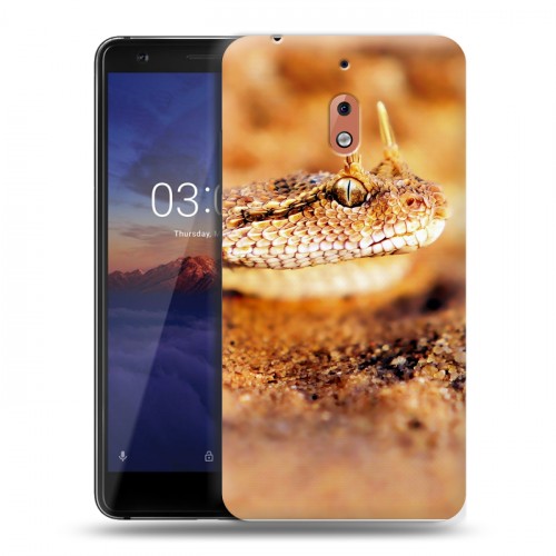 Дизайнерский силиконовый чехол для Nokia 2.1 Змеи