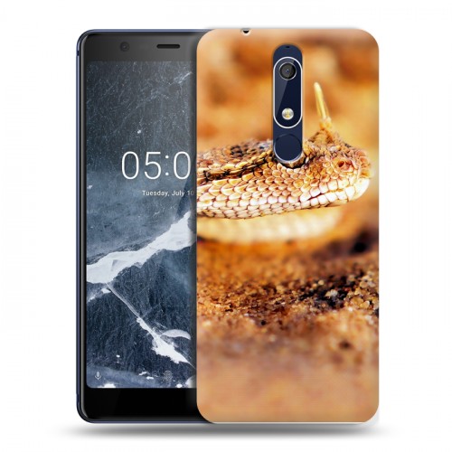 Дизайнерский пластиковый чехол для Nokia 5.1 Змеи