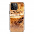 Дизайнерский силиконовый с усиленными углами чехол для Iphone 14 Pro Max Змеи
