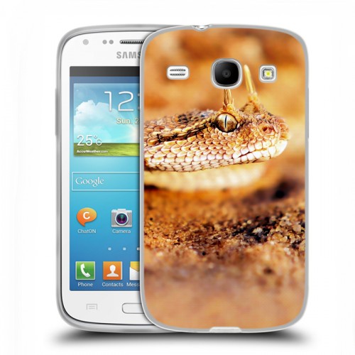 Дизайнерский силиконовый чехол для Samsung Galaxy Core Змеи