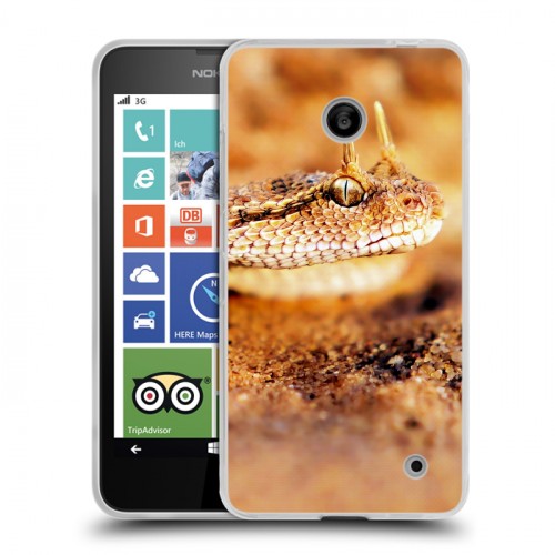Дизайнерский пластиковый чехол для Nokia Lumia 630/635 Змеи