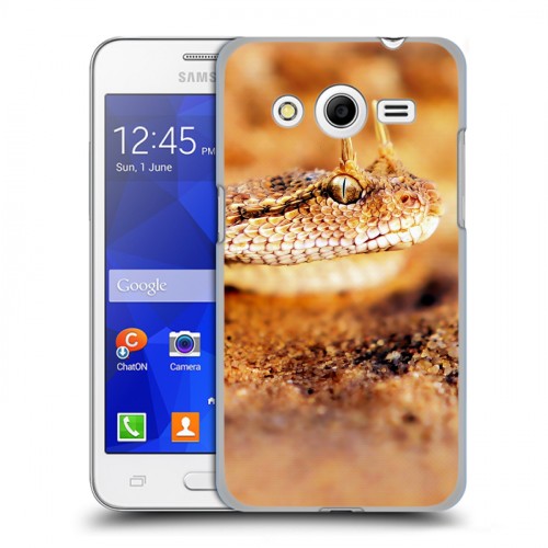 Дизайнерский пластиковый чехол для Samsung Galaxy Core 2 Змеи