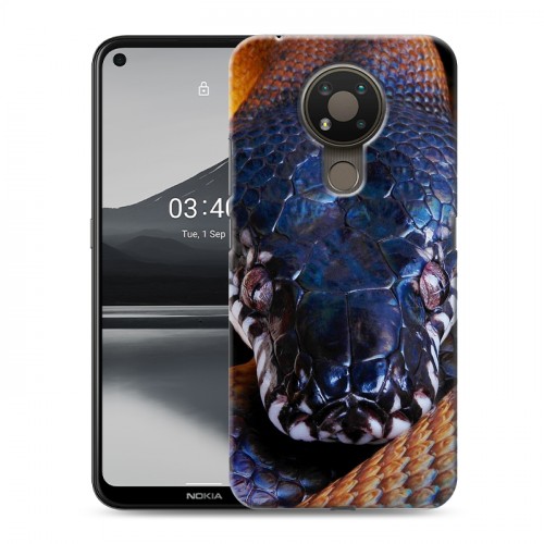 Дизайнерский силиконовый чехол для Nokia 3.4 Змеи