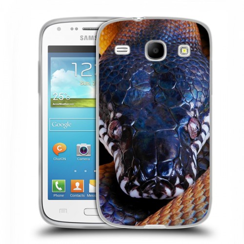 Дизайнерский силиконовый чехол для Samsung Galaxy Core Змеи