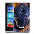 Дизайнерский пластиковый чехол для Microsoft Lumia 435 Змеи