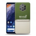 Дизайнерский силиконовый чехол для Nokia 9 PureView Weeds