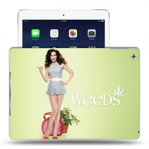 Дизайнерский силиконовый чехол для Ipad Air Weeds