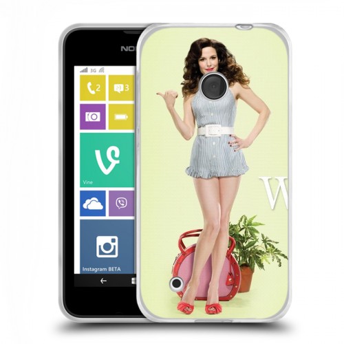 Дизайнерский пластиковый чехол для Nokia Lumia 530 Weeds