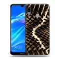 Дизайнерский пластиковый чехол для Huawei Y6 (2019) Змеи