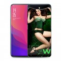 Дизайнерский силиконовый чехол для OPPO Find X Weeds