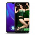 Дизайнерский силиконовый с усиленными углами чехол для OPPO A1k Weeds