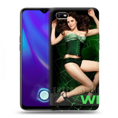 Дизайнерский силиконовый с усиленными углами чехол для OPPO A1k Weeds