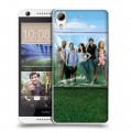 Дизайнерский силиконовый чехол для HTC Desire 626 Weeds