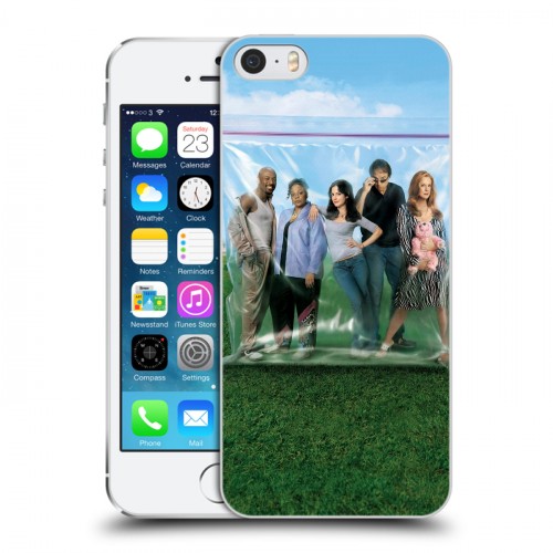 Дизайнерский пластиковый чехол для Iphone 5s Weeds