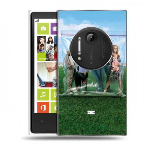 Дизайнерский пластиковый чехол для Nokia Lumia 1020 Weeds