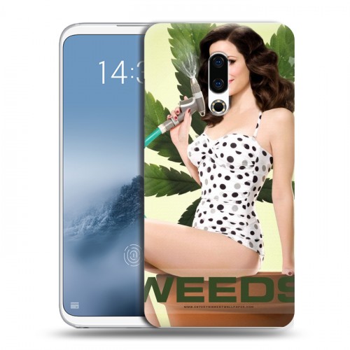 Дизайнерский силиконовый чехол для Meizu 16th Plus Weeds