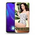 Дизайнерский силиконовый с усиленными углами чехол для OPPO A1k Weeds