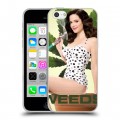 Дизайнерский пластиковый чехол для Iphone 5c Weeds