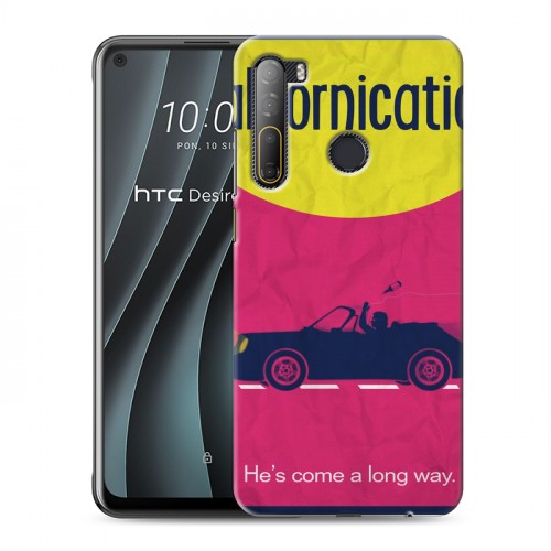Дизайнерский силиконовый чехол для HTC Desire 20 Pro Блудливая калифорния