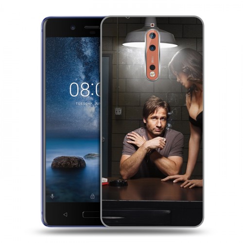 Дизайнерский пластиковый чехол для Nokia 8 Блудливая калифорния