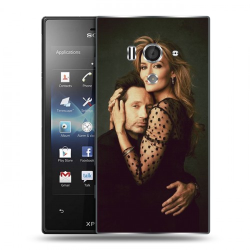 Дизайнерский пластиковый чехол для Sony Xperia acro S Блудливая калифорния