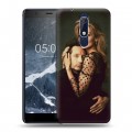 Дизайнерский пластиковый чехол для Nokia 5.1 Блудливая калифорния