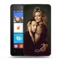 Дизайнерский силиконовый чехол для Microsoft Lumia 430 Dual SIM Блудливая калифорния