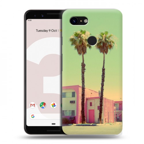 Дизайнерский пластиковый чехол для Google Pixel 3 Блудливая калифорния