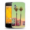 Дизайнерский пластиковый чехол для LG Google Nexus 4 Блудливая калифорния