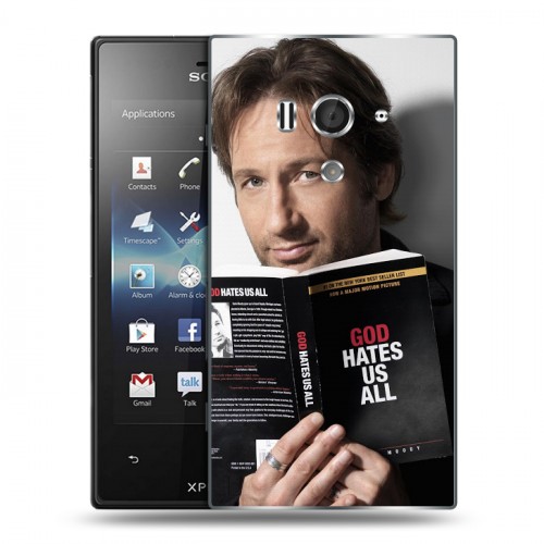 Дизайнерский пластиковый чехол для Sony Xperia acro S Блудливая калифорния