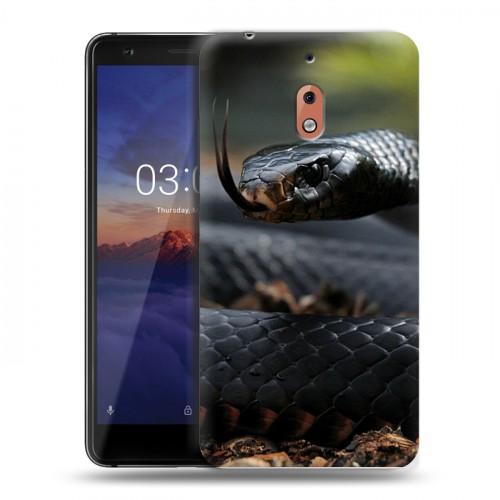 Дизайнерский силиконовый чехол для Nokia 2.1 Змеи