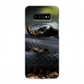 Дизайнерский пластиковый чехол для Samsung Galaxy S10 Plus Змеи