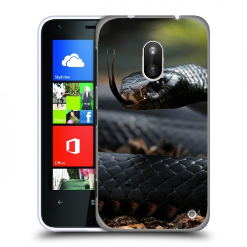 Дизайнерский пластиковый чехол для Nokia Lumia 620 Змеи