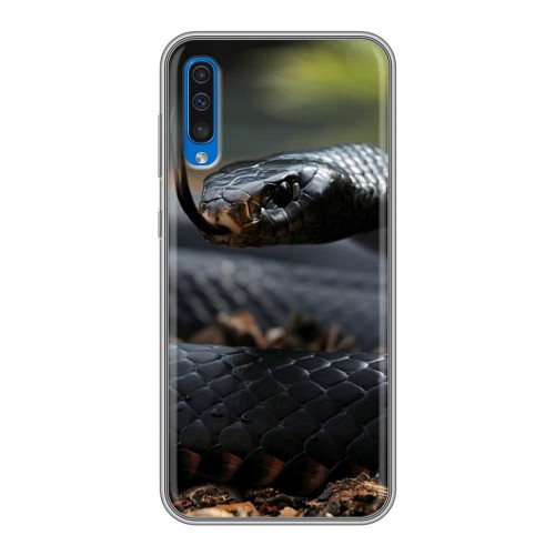 Дизайнерский силиконовый чехол для Samsung Galaxy A50 Змеи