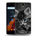 Дизайнерский силиконовый чехол для Wileyfox Storm Котята