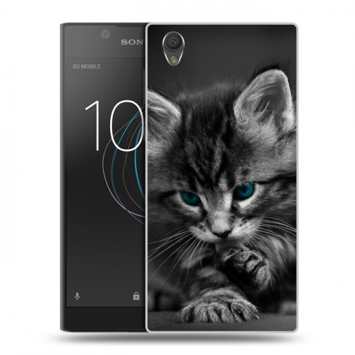 Дизайнерский пластиковый чехол для Sony Xperia L1 Котята