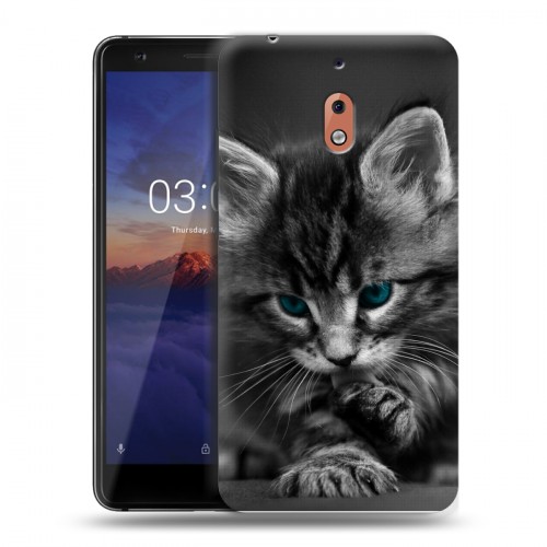 Дизайнерский силиконовый чехол для Nokia 2.1 Котята