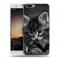 Дизайнерский силиконовый чехол для Huawei Honor 6 Plus Котята