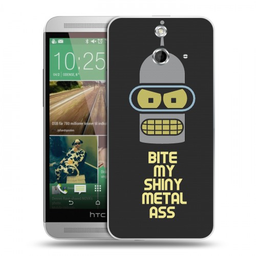 Дизайнерский пластиковый чехол для HTC One E8 Футурама