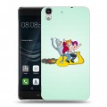 Дизайнерский пластиковый чехол для Huawei Y6II Футурама